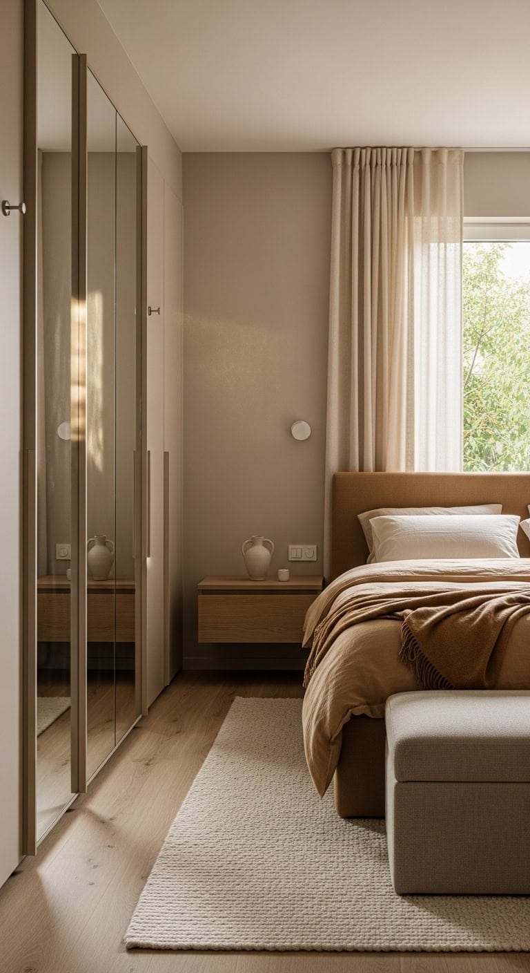 serene spacious minimalist reflective
