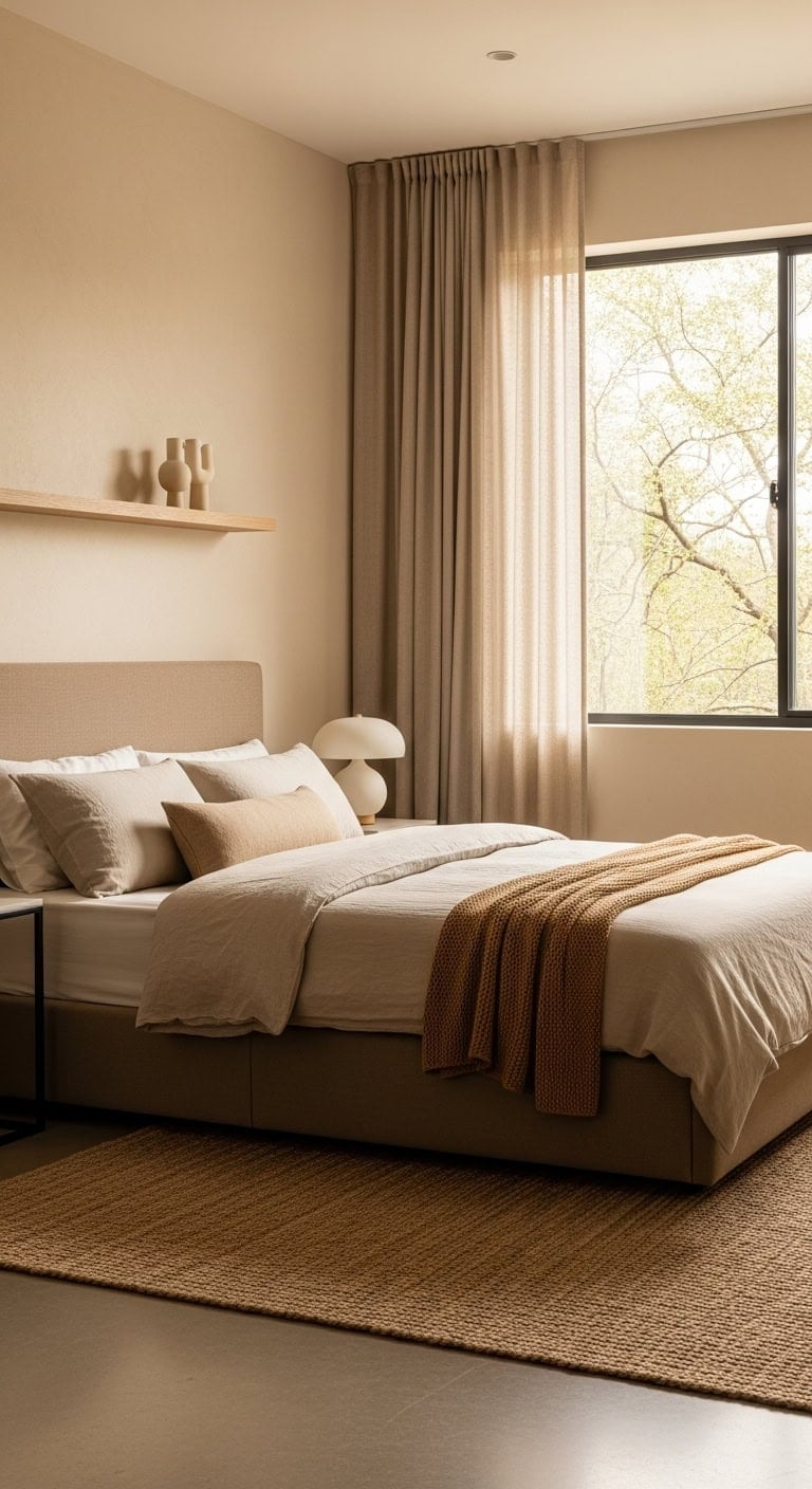 serene tranquil calming minimalist