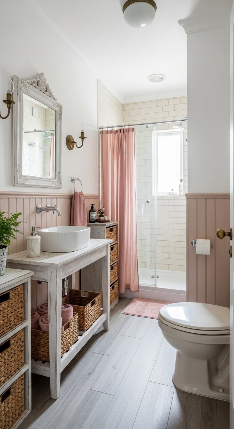 shabby chic multifunctional vintage storage charm