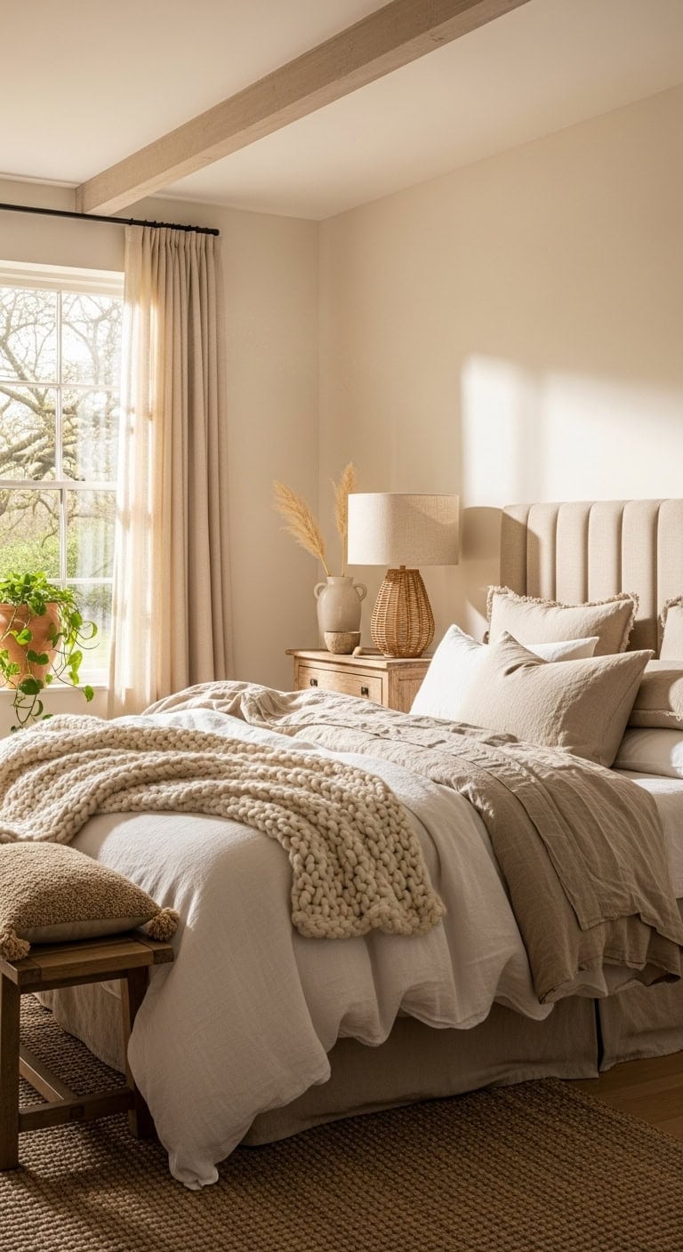 soft comforting relaxed inviting