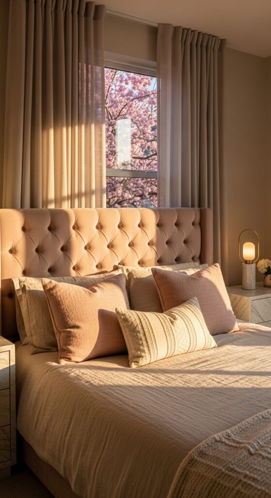 23 Beige and Pink Bedroom Ideas for Soft, Feminine Spaces