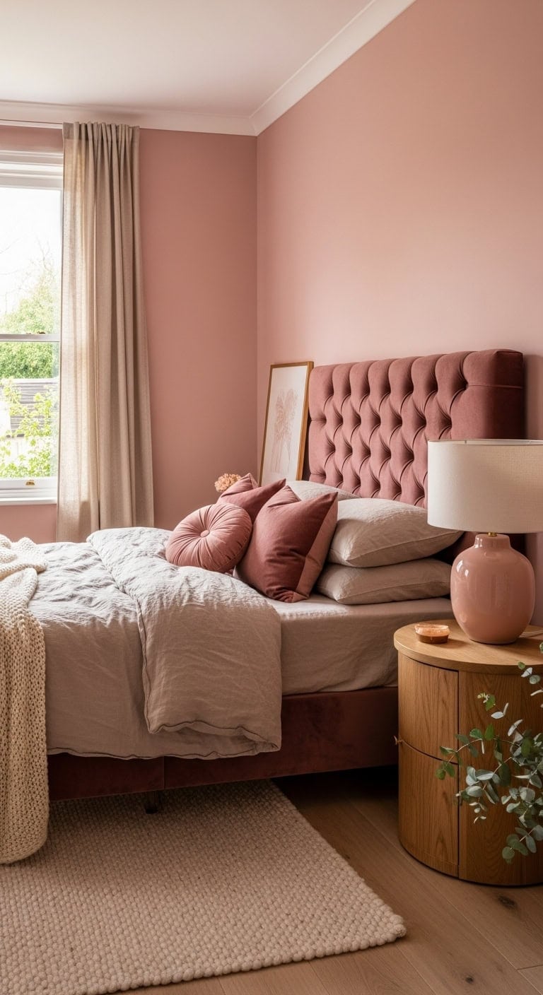 soft feminine warm cohesive bedroom sanctuary