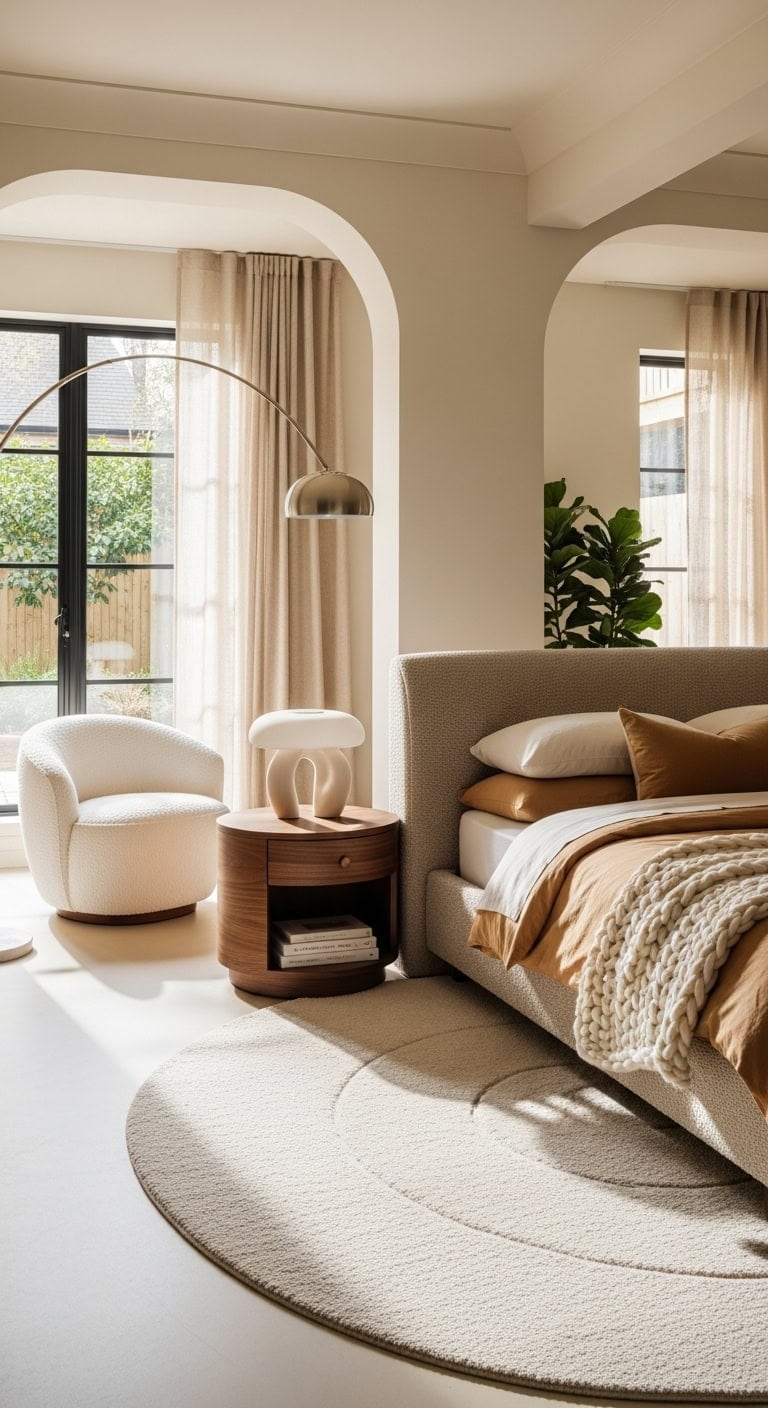 soft flowing cozy inviting