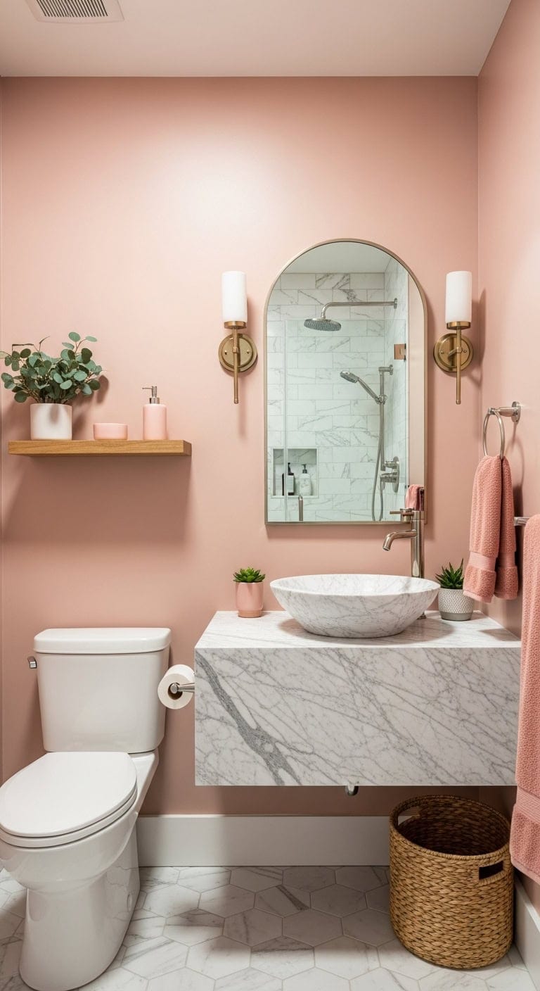 soft luxurious spa like bathroom retreat