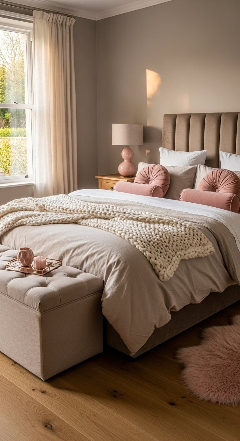 soft romantic bedroom color palette