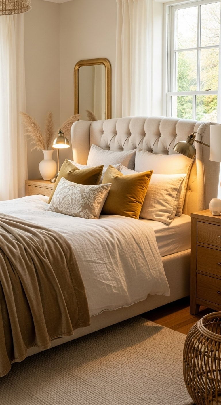 soft shimmering layered elegant