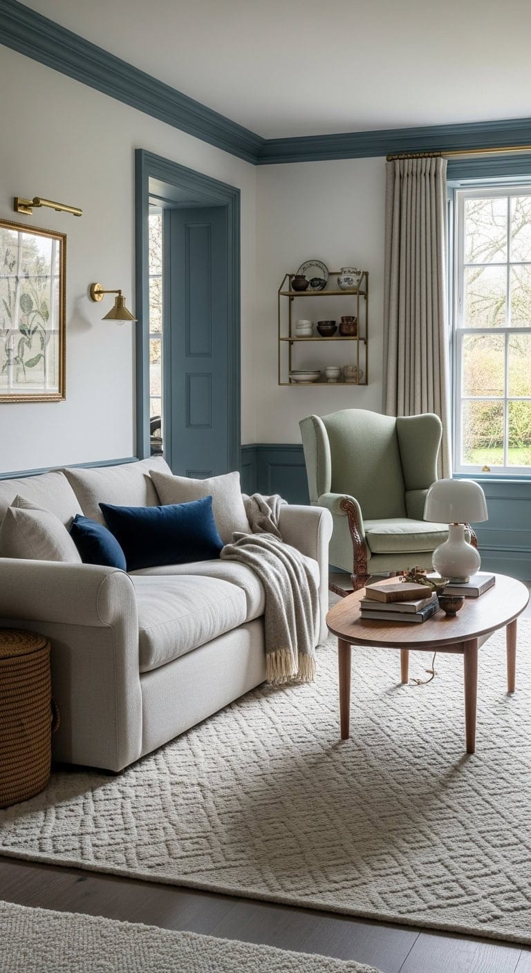 sophisticated contrast in refined elegance