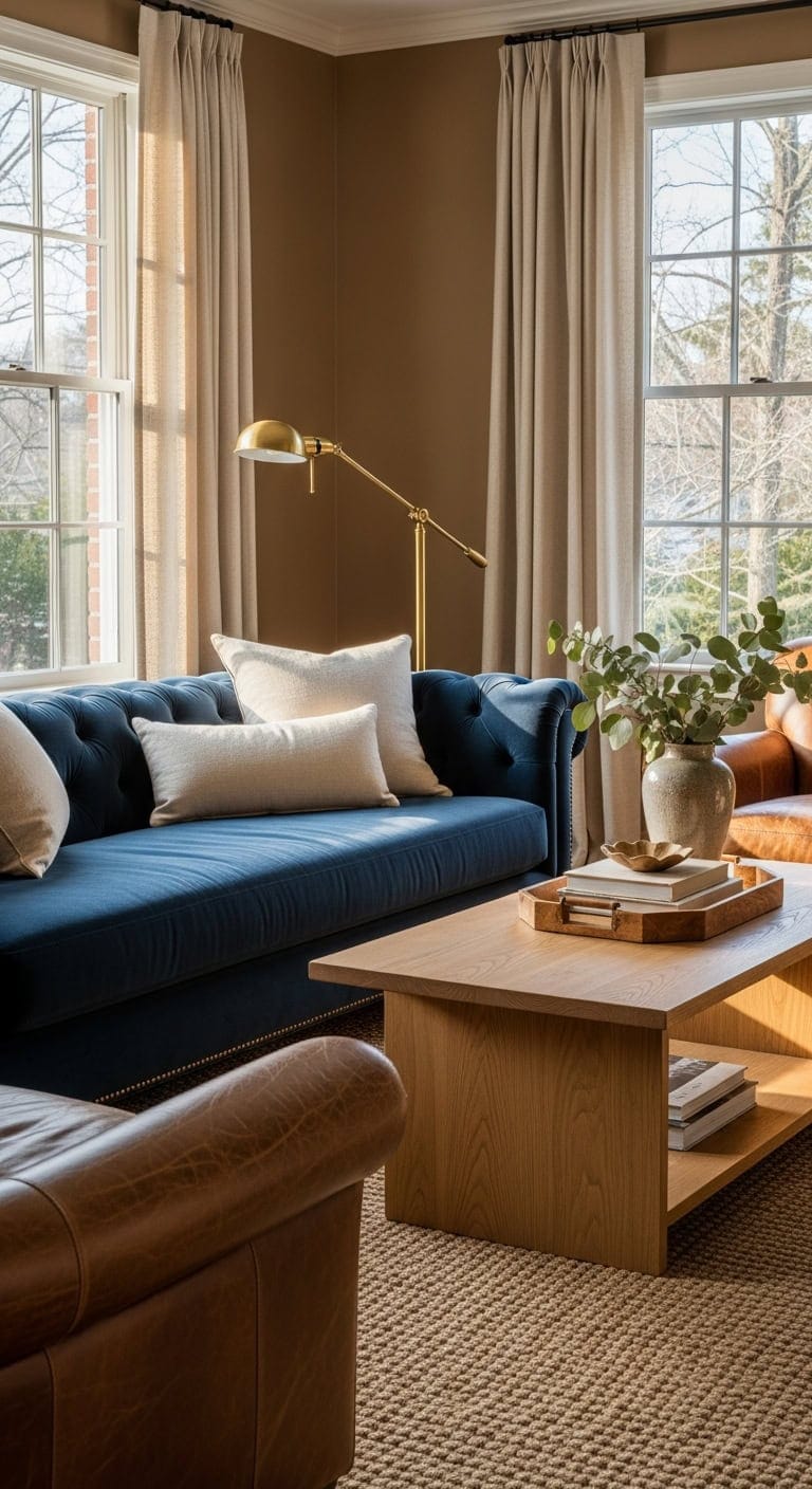 sophisticated depth organic warmth polished livability