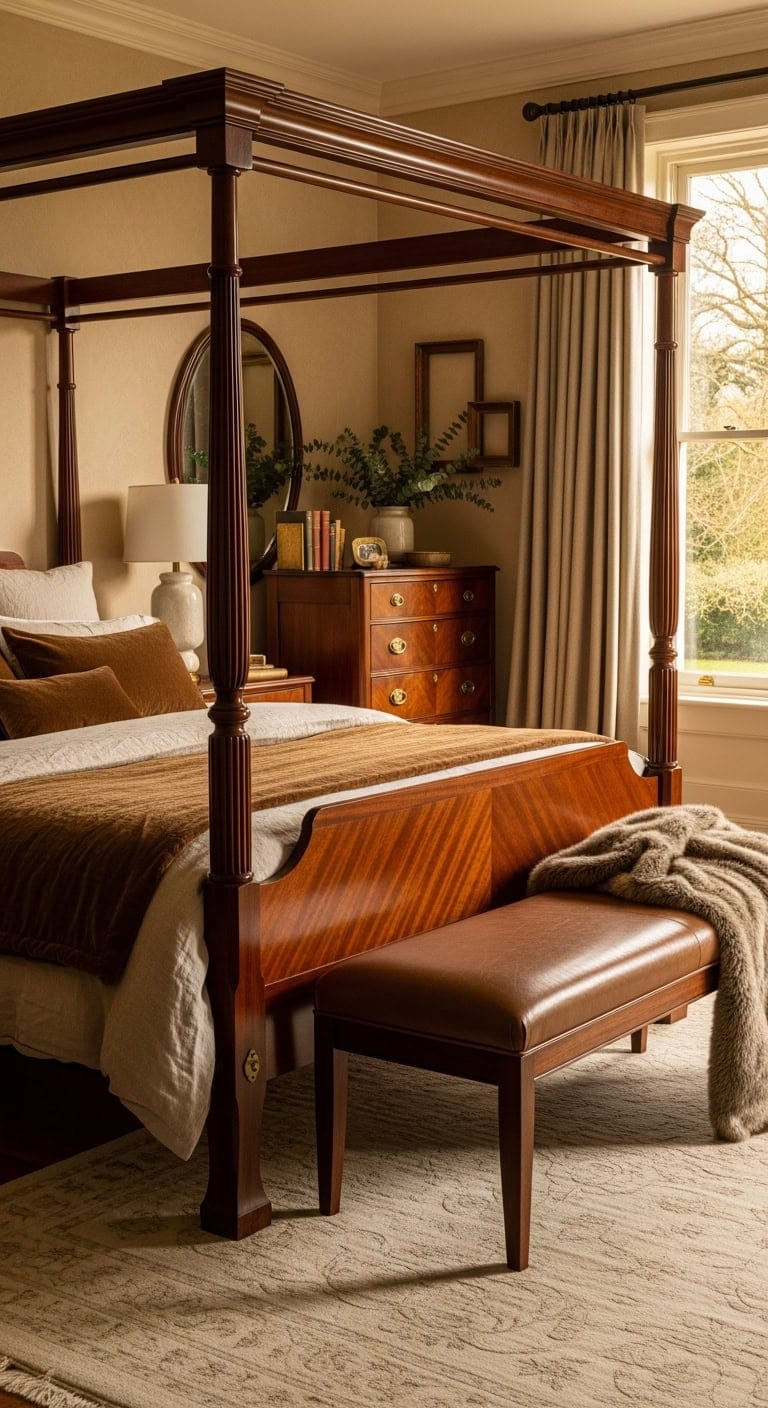 sophisticated romantic warm traditional