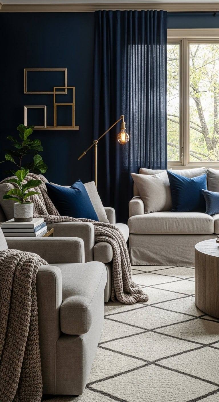 sophisticated yet completely livable balance