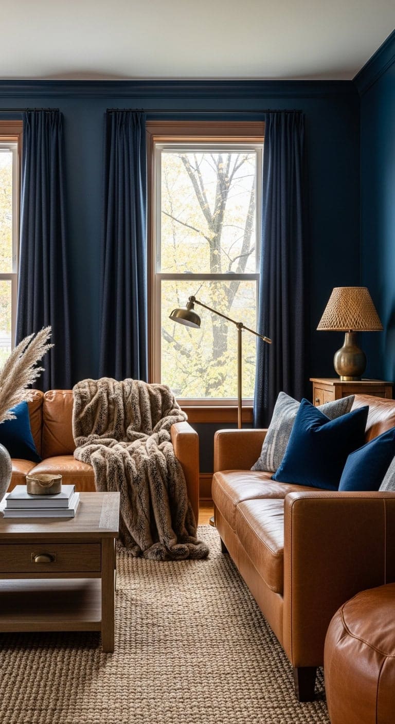 sophisticated yet lived in family space