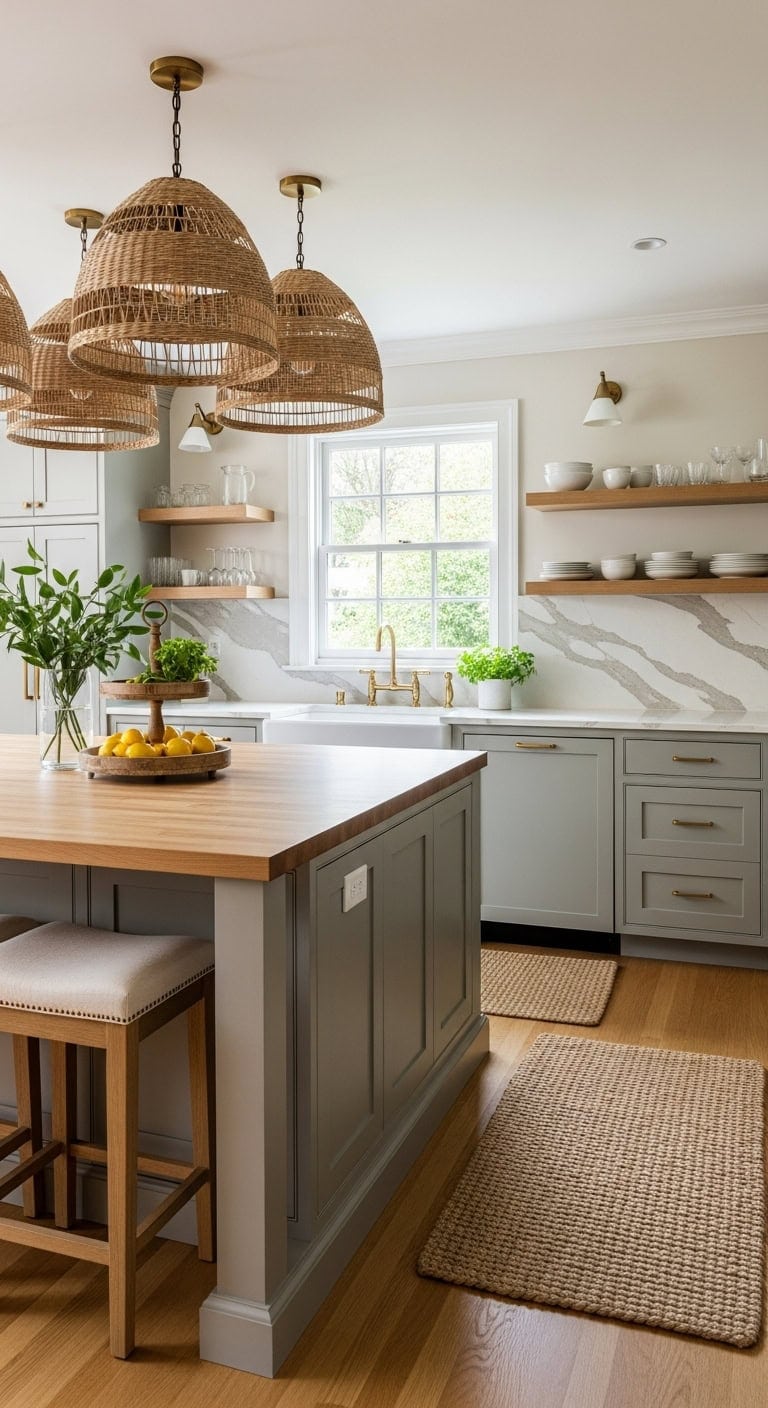 spacious entertaining kitchen hub