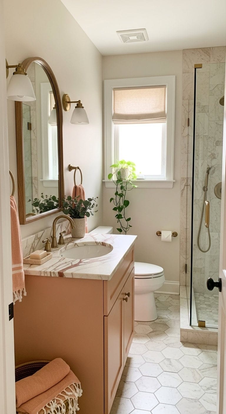 timeless elegant natural luxurious bathroom