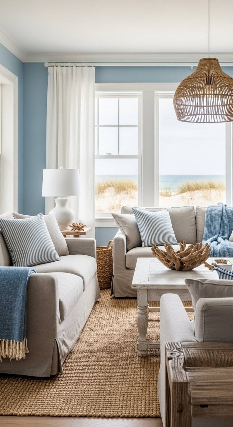 tranquil coastal sanctuary indoors