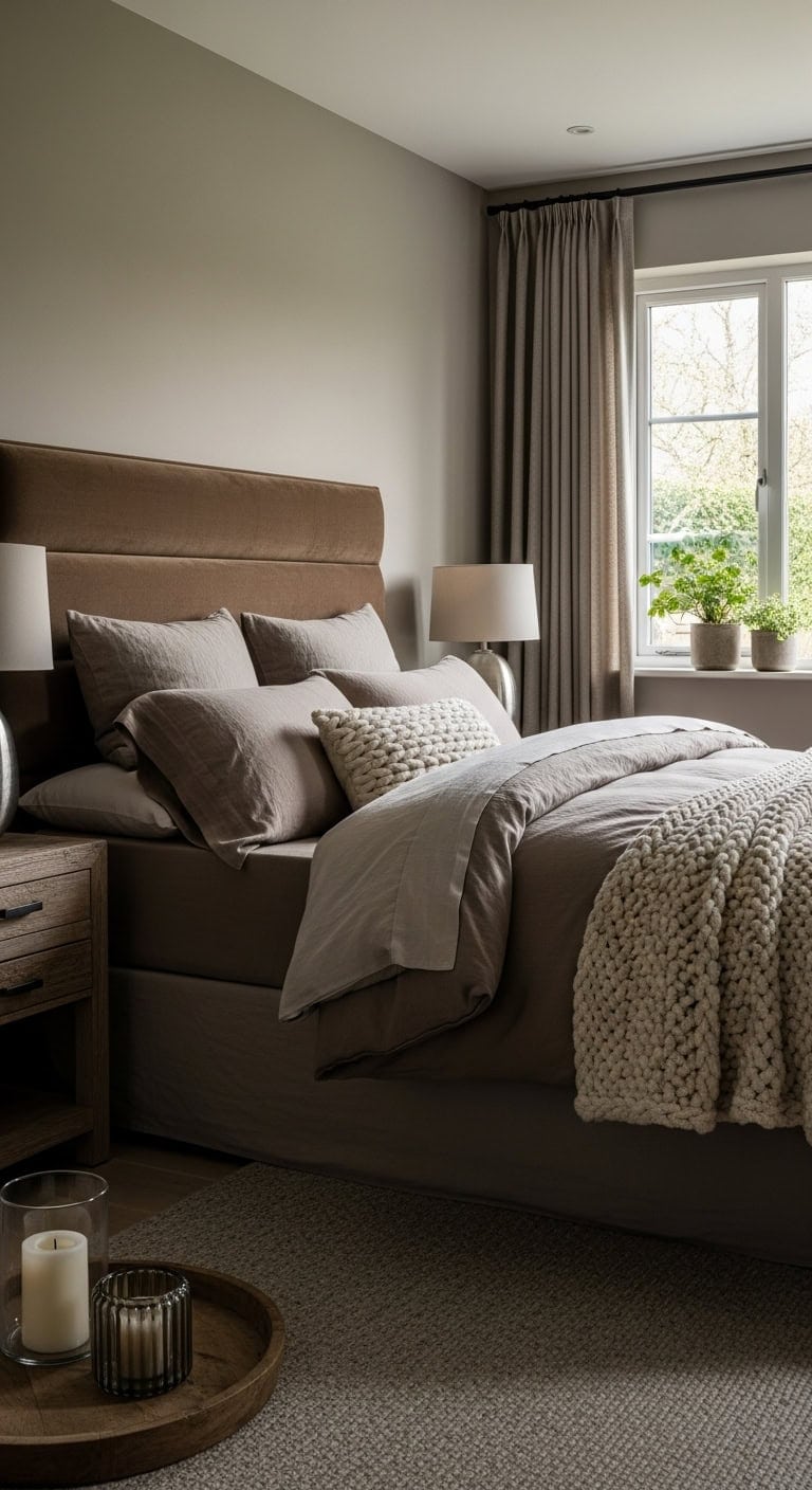 tranquil cozy earthy comforting