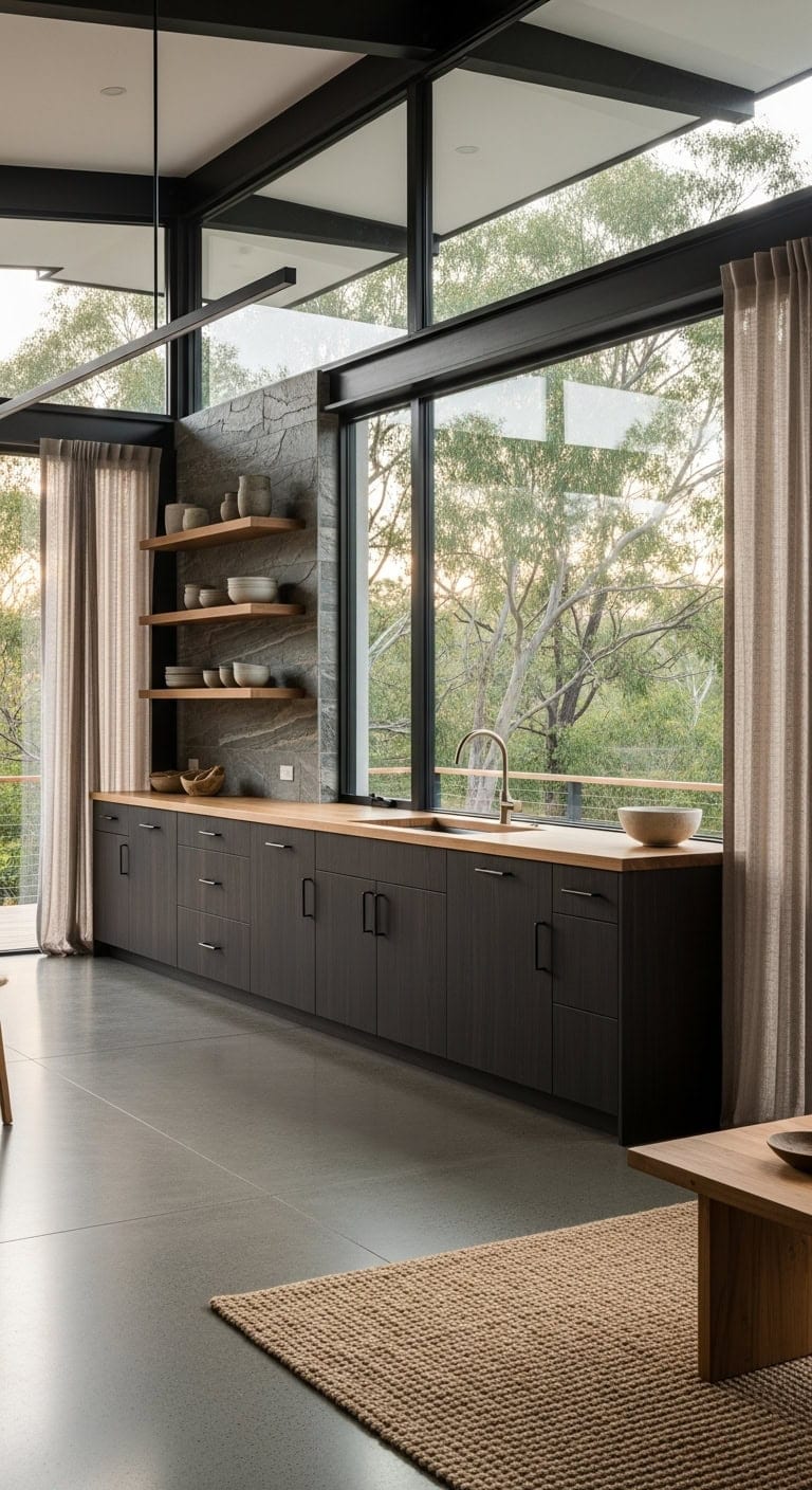 transparent seamless grounded resortlike