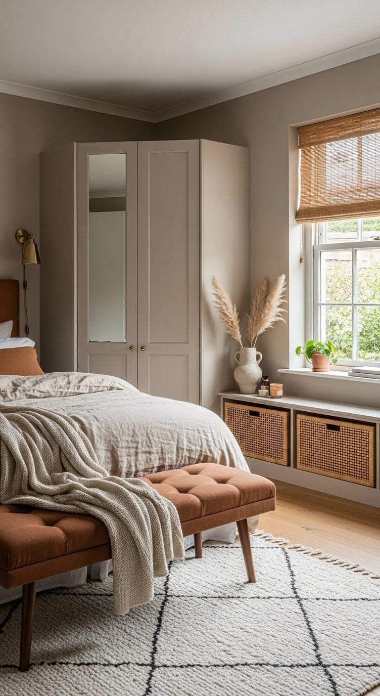 versatile storage maximizes awkward spaces