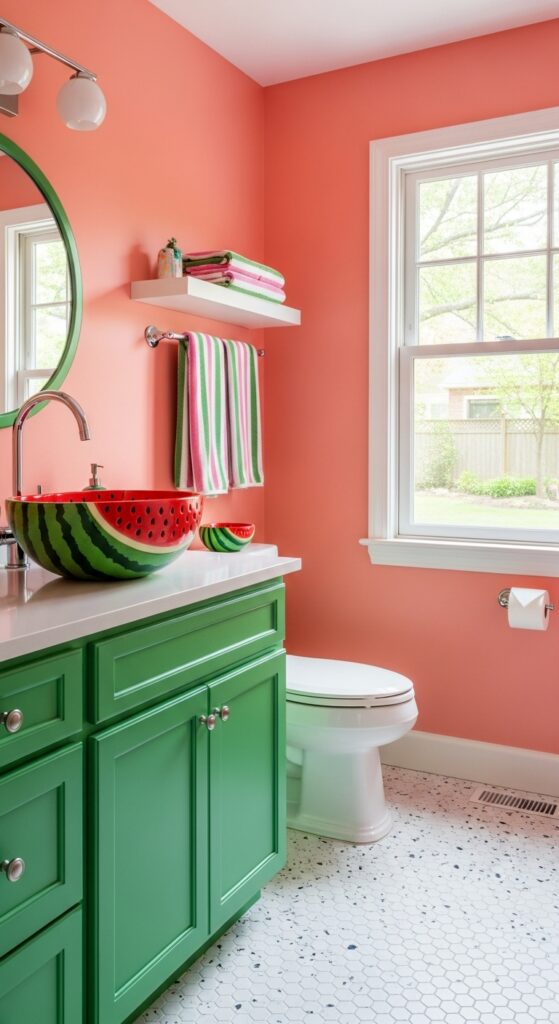 18 Pink and Green Bathroom Ideas That Make This Duo Work