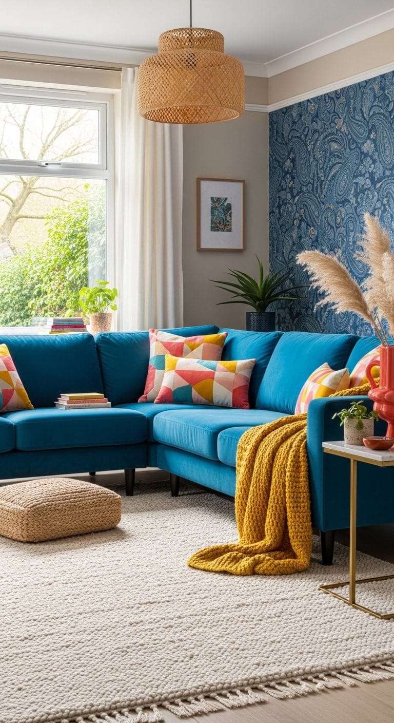 vibrant playful layered cheerful