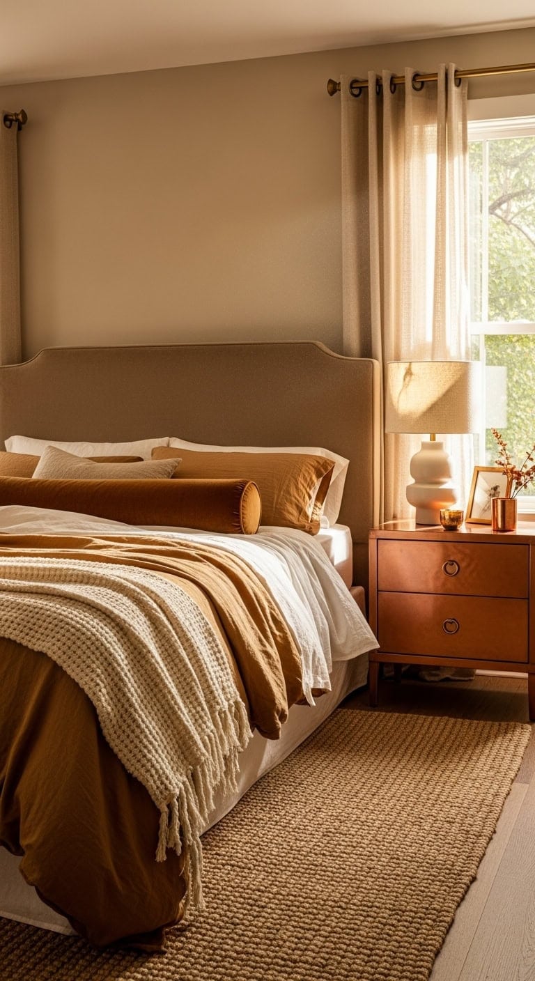 warm brass copper mixed metals