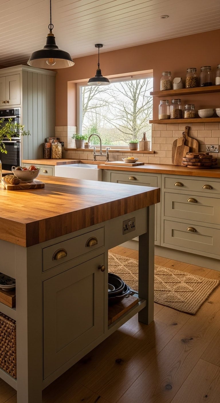 warm charming hardworking welcoming kitchen