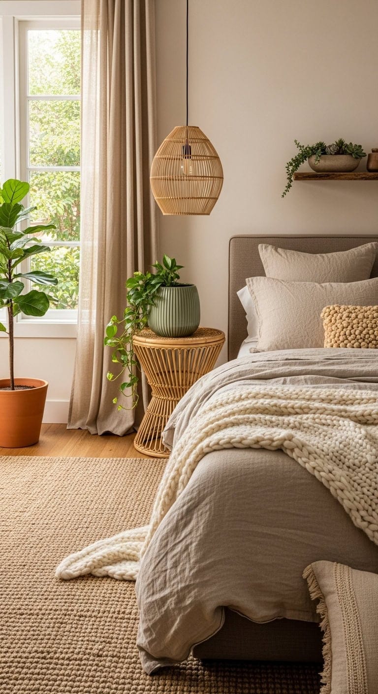 warm cozy and fresh neutrals