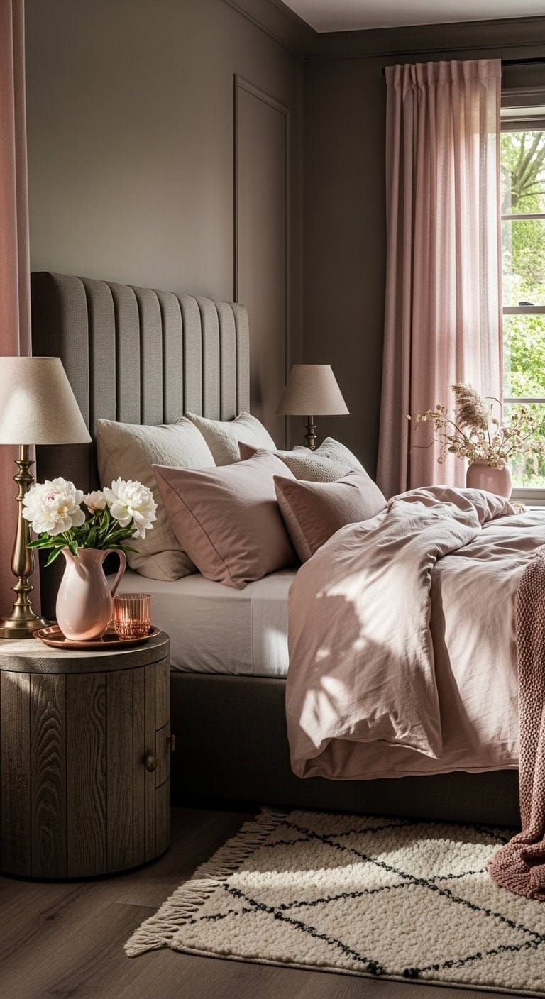 warm cozy sophisticated feminine