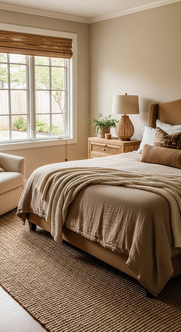 warm grounded relaxed inviting