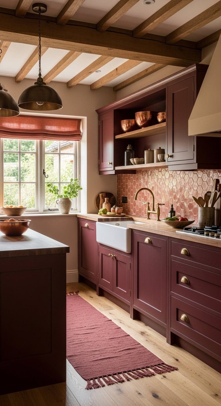 warm inviting bold mediterranean inspired kitchen colors