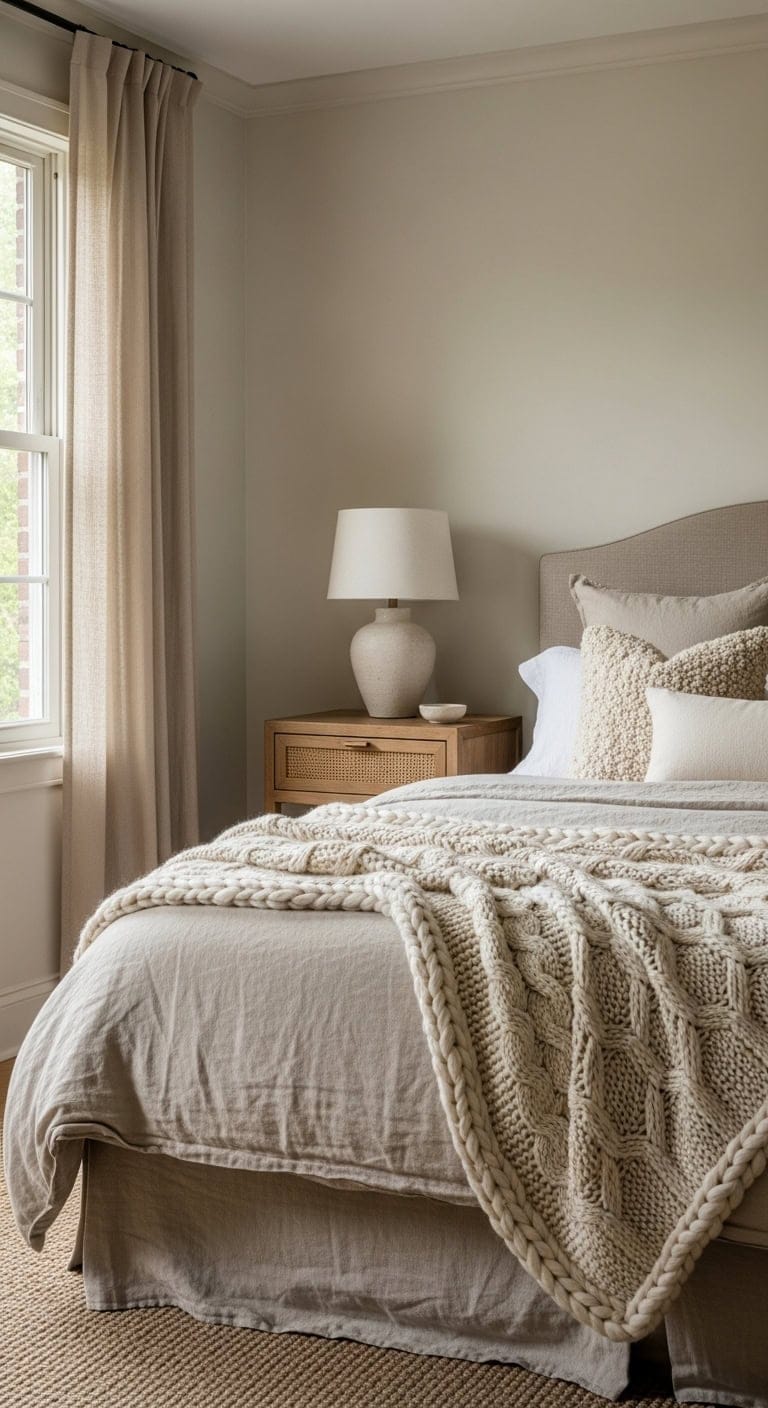 warm inviting layered textured