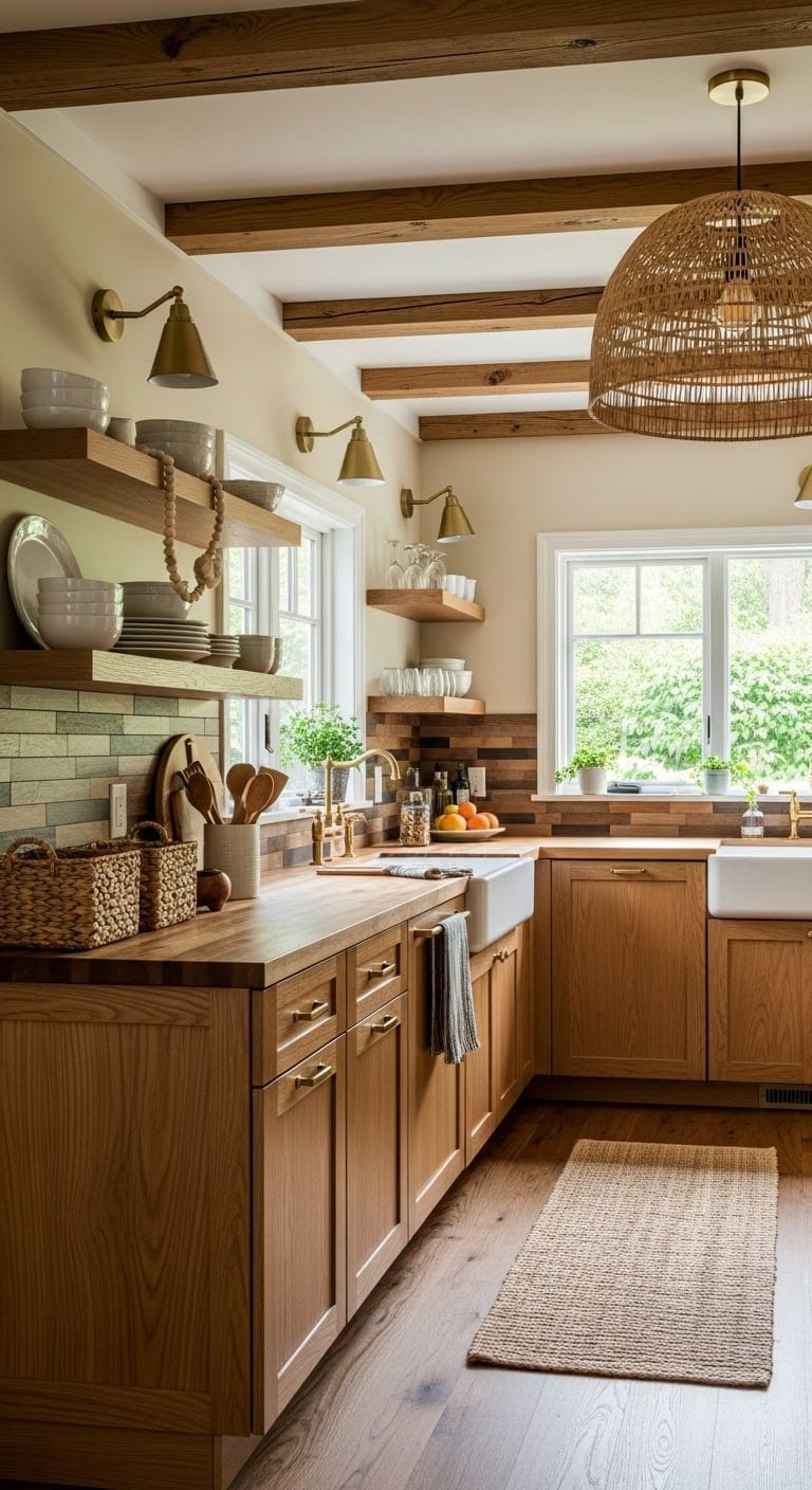 warm inviting natural cozy