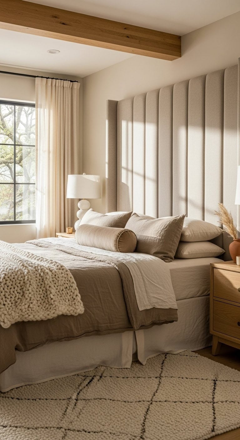 warm textured cozy sophistication