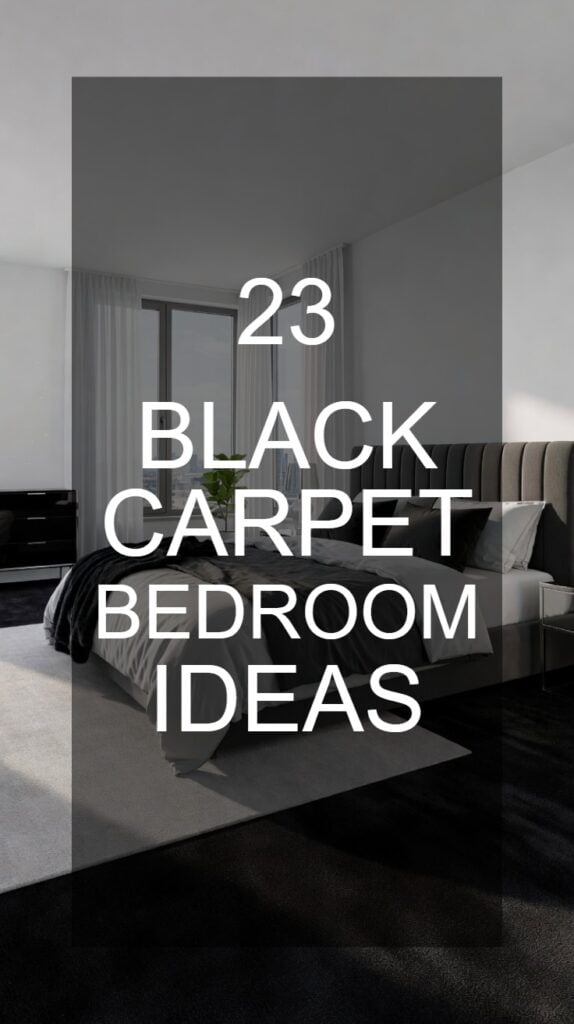 23 Black Carpet Bedroom Ideas That Anchor Your Room in Style — free download
