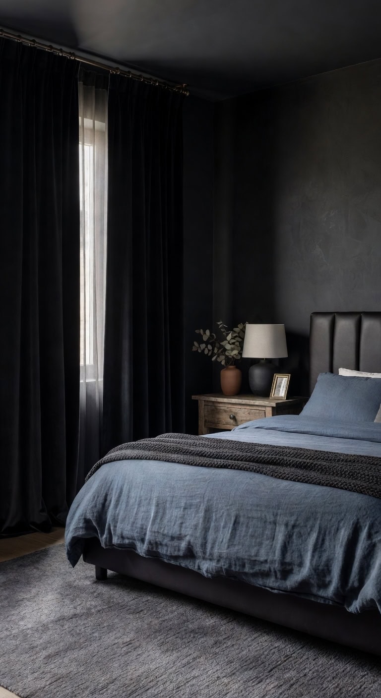 achieving total darkness through blackout curtains