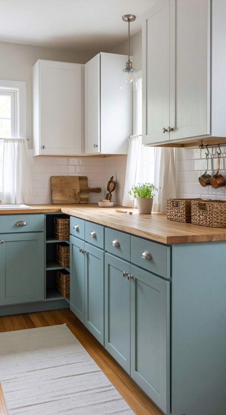 airy grounded harmonious kitchen design