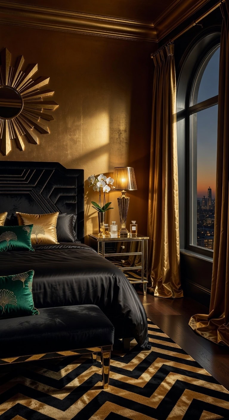 art deco glamour luxury sanctuary