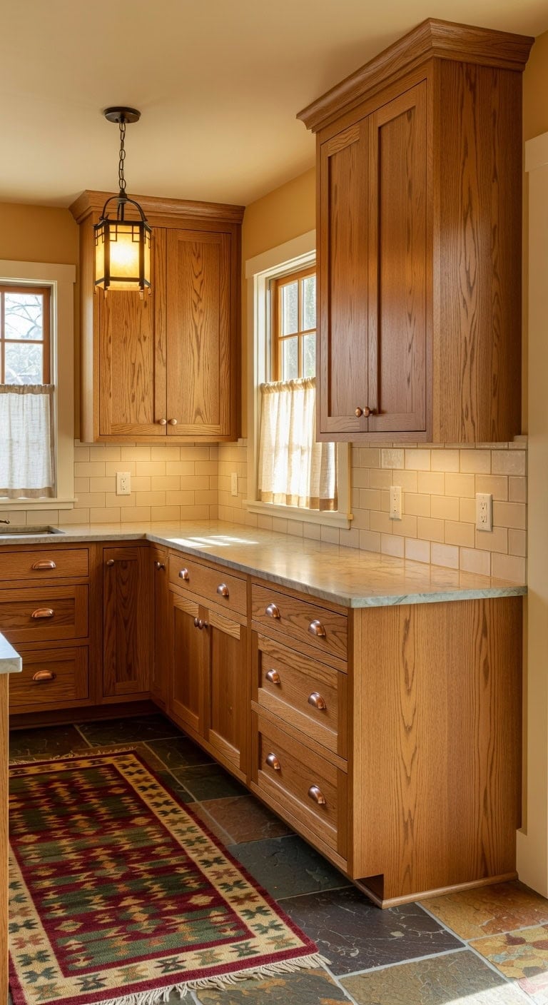 authentic mission style craftsman kitchen design