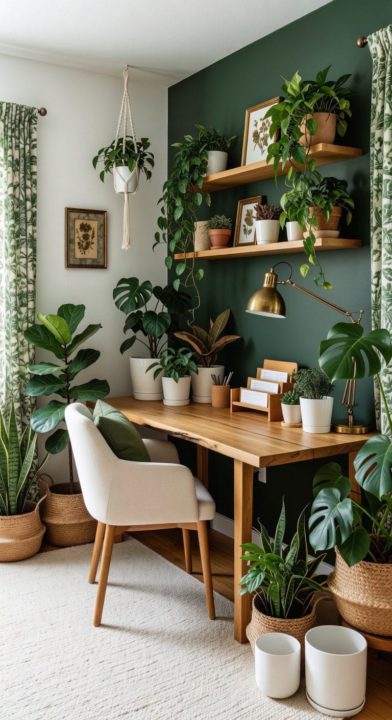 biophilic workspace nurturing productivity