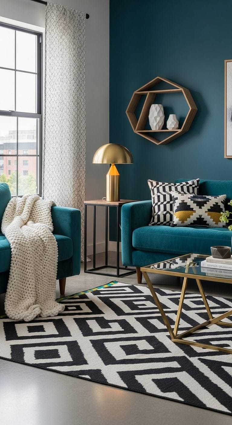 bold geometric patterns