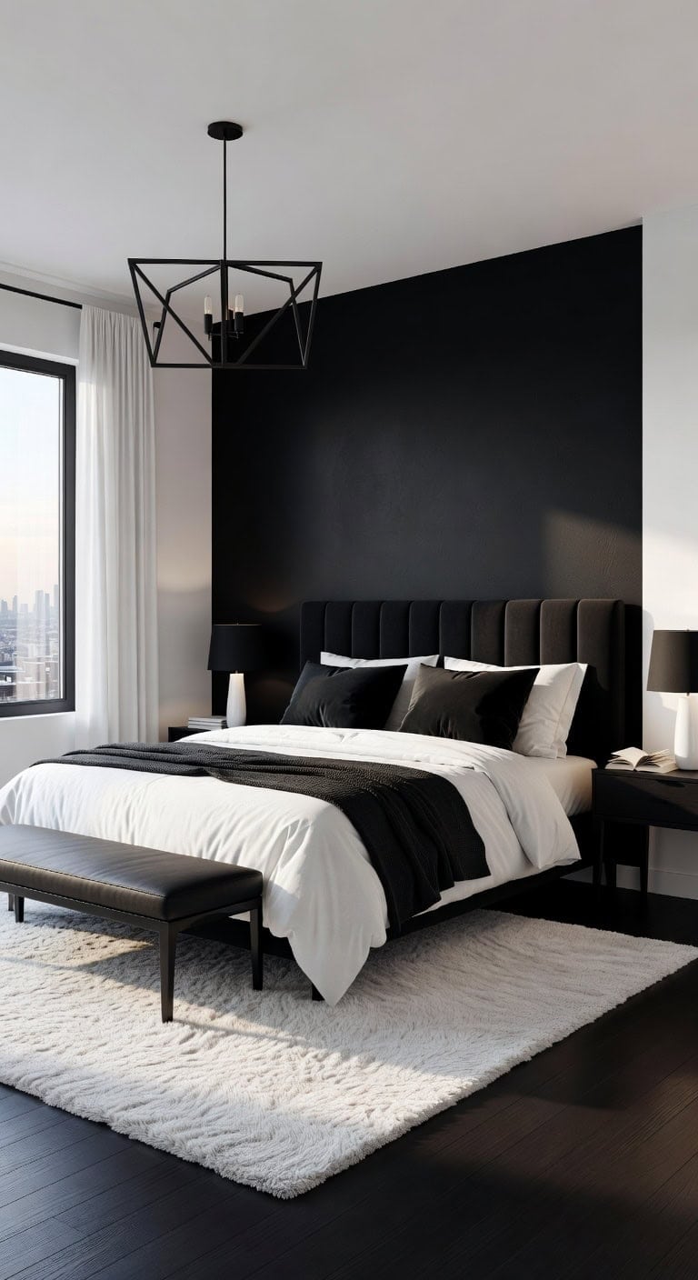 bold monochrome sophistication