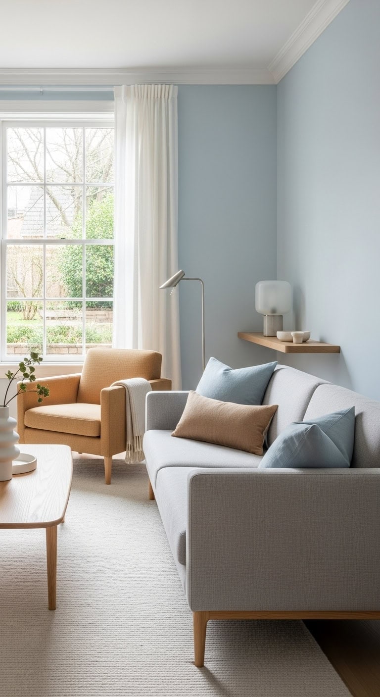 calm clean uncluttered minimalist sanctuary