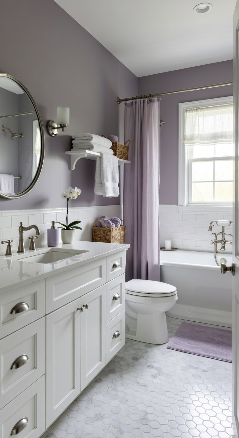 calming lavender spa like retreat