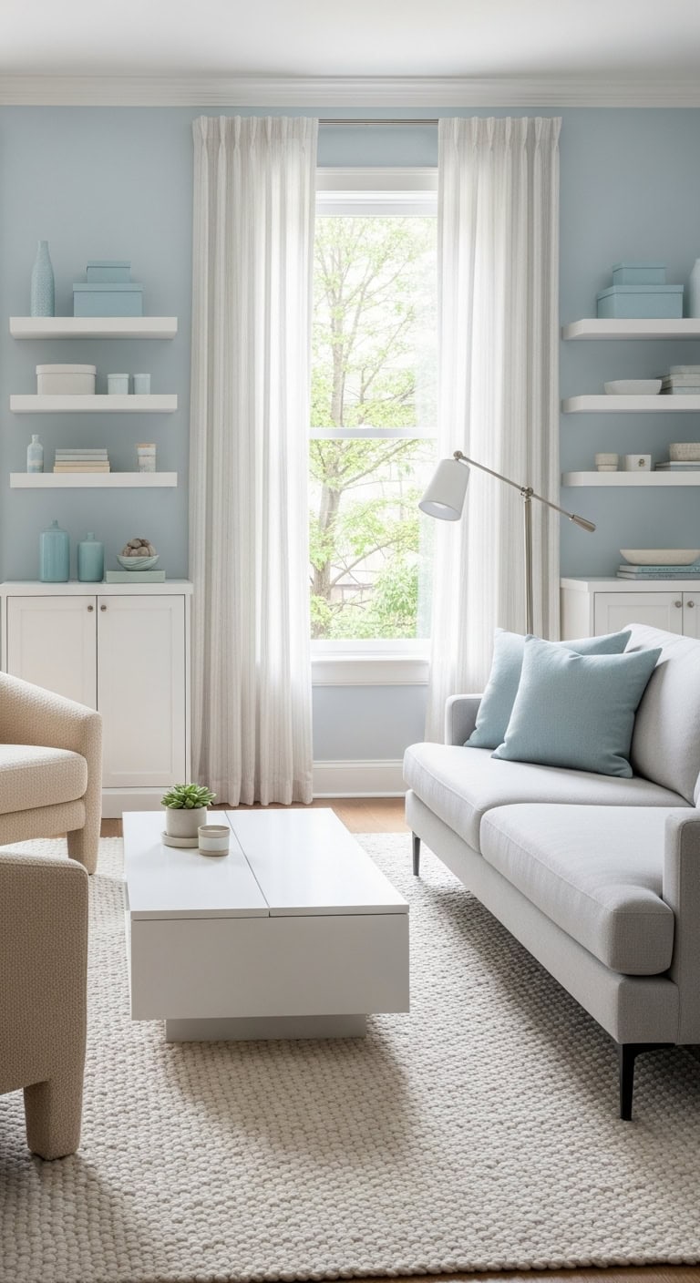 clutter free calming clever storage solutions