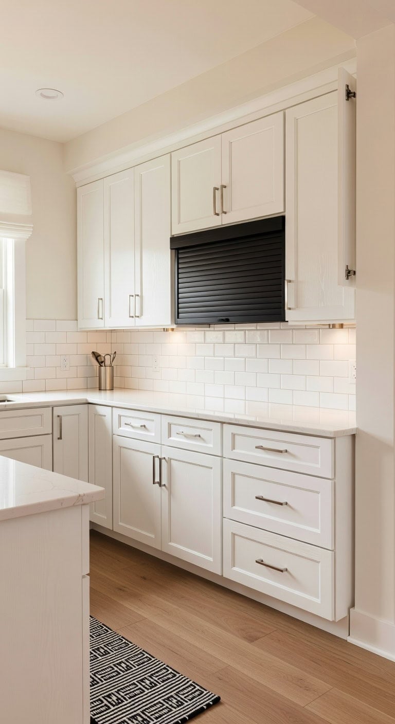 clutter free stylish hardworking kitchen