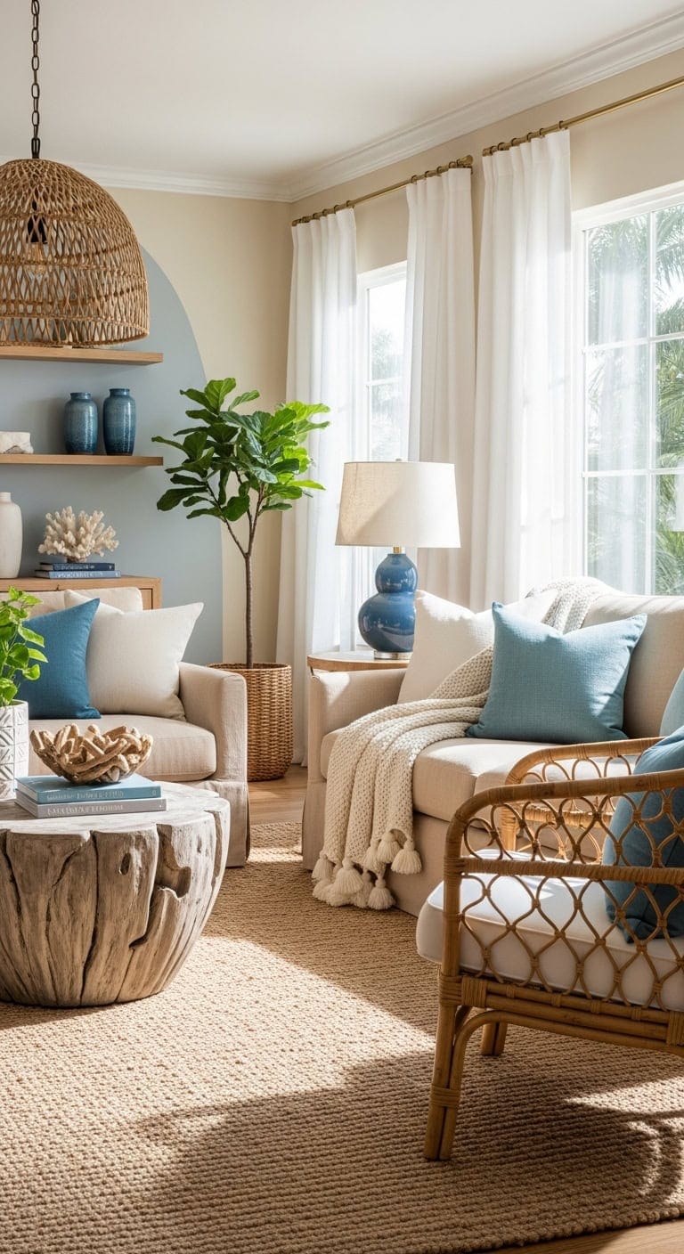 coastal casual beachy relaxation