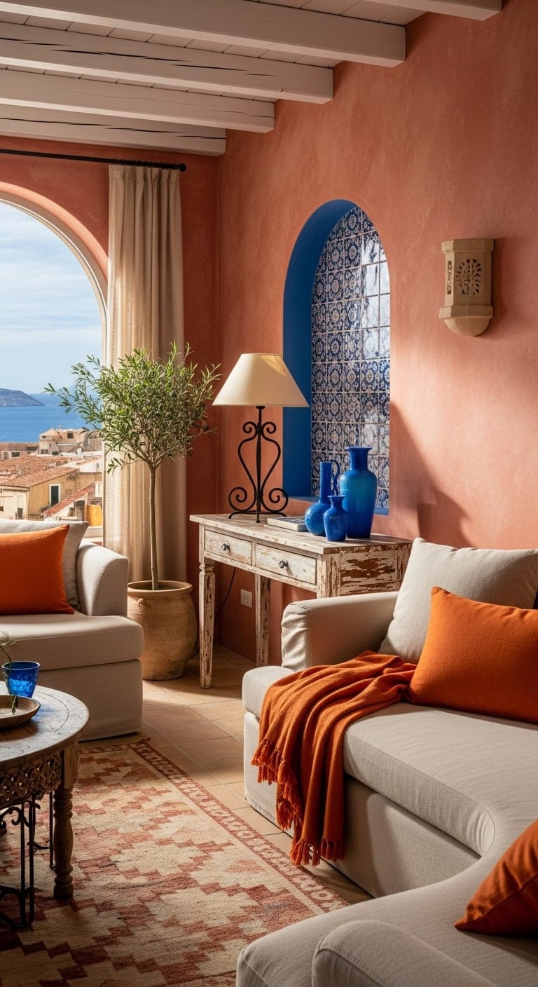 coastal charm mediterranean warmth vibrant hues