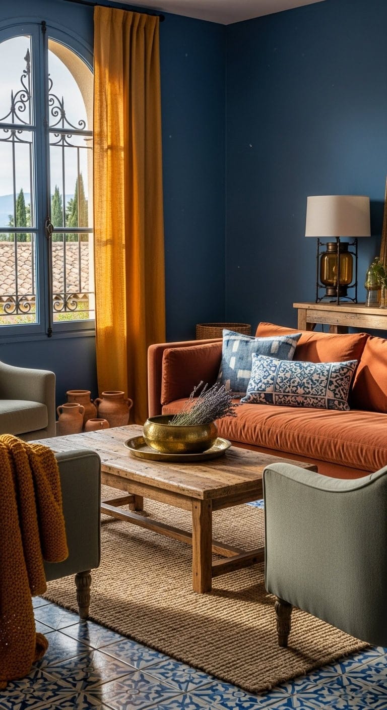 coastal mediterranean villa warmth