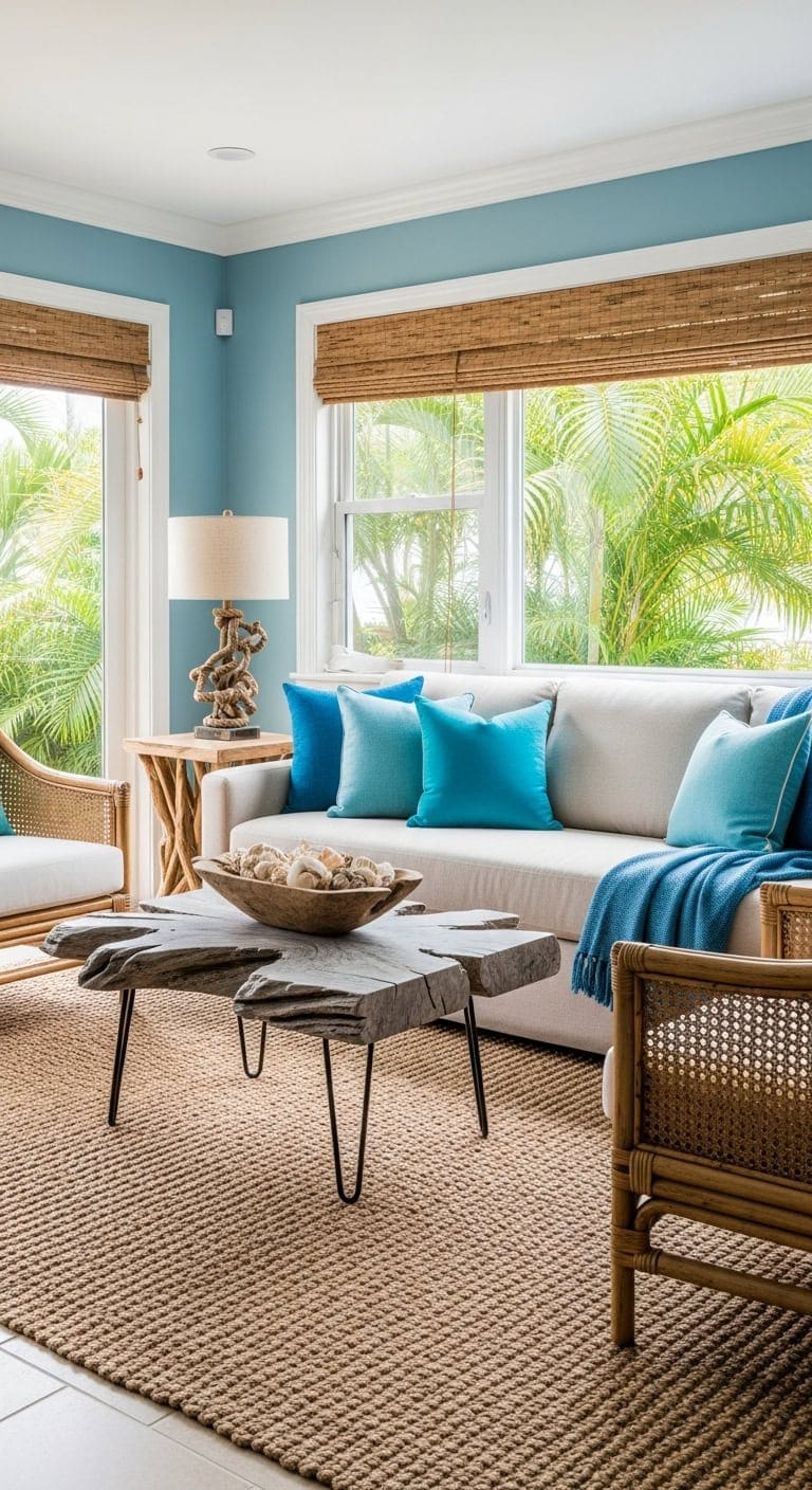 coastal retreat with lagoon accents