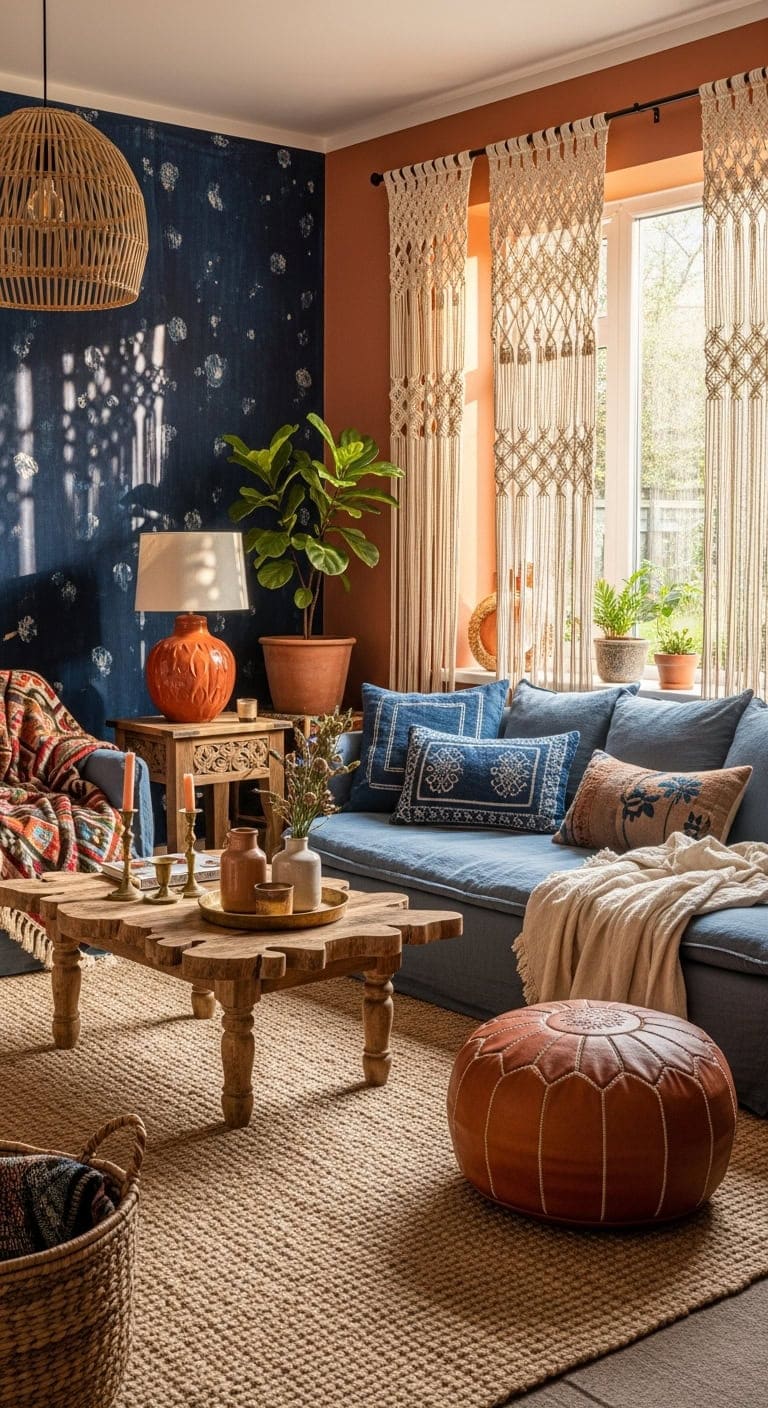 collected cozy global eclectic