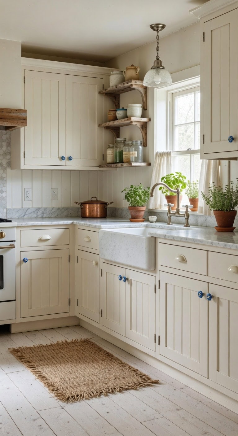 collected over time cottage kitchen charm